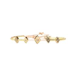 BELLE MAIS PAS QUE Bracelet White Jasmin Louna.