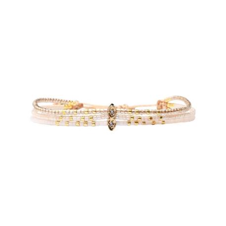 BELLE MAIS PAS QUE Bracelet White Jasmin Lola. BELLE MAIS PAS QUE Bracelet White Jasmin Lola.