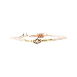 BELLE MAIS PAS QUE Bracelet White Jasmin Mathilde.