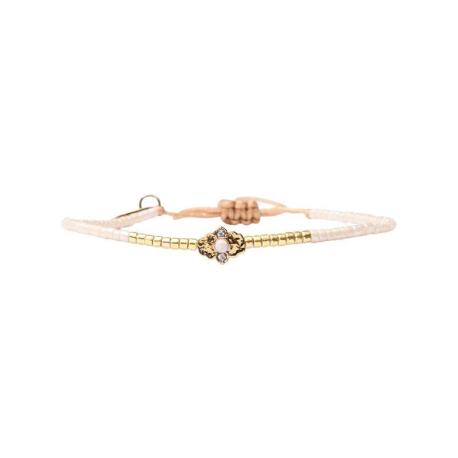 BELLE MAIS PAS QUE Bracelet White Jasmin Mathilde. BELLE MAIS PAS QUE Bracelet White Jasmin Mathilde.