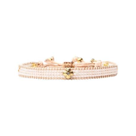 BELLE MAIS PAS QUE Bracelet White Jasmin Lily. BELLE MAIS PAS QUE Bracelet White Jasmin Lily.