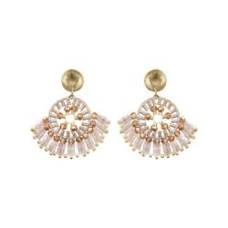BELLE MAIS PAS QUE Boucles d’oreilles White Jasmin Joya.