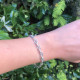 Bracelet maille marine en argent massif 925/1000