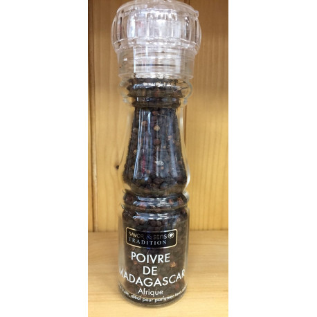 Moulin à Poivre sauvage de Madagascar - Savor et Sens - 70g Moulin à Poivre sauvage de Madagascar - Savor et Sens - 70g