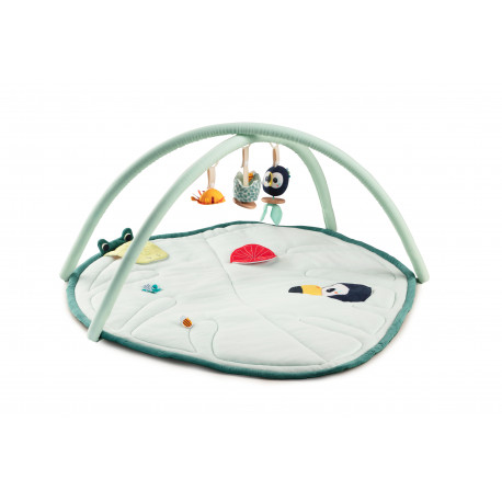 Confortable Tapis Avec Arche Amovible Et Divers Jeux D Eveil Des Sens Confortable Tapis Avec Arche Amovible Et Divers Jeux D Eveil Des Sens