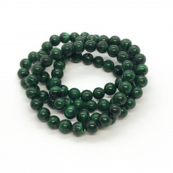 Bracelet en pierre malachite