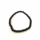 Bracelet Obsidienne Noire 4 mm