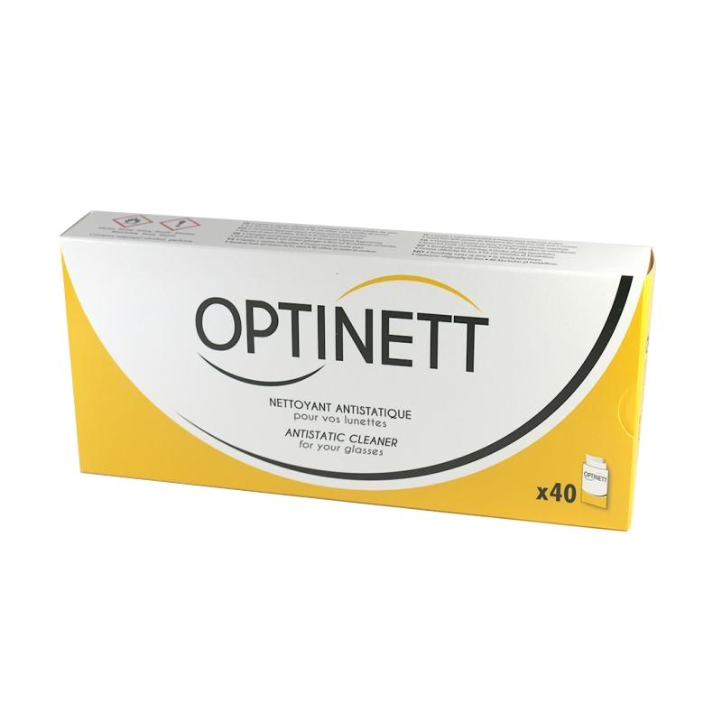 Nettoyant Antistatique OPTINETT Lingettes x40 - Acheter à Douai