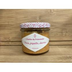 Rillettes de Thon Chorizo Piquillo  - 90g - Atelier du Poissonnier