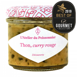 Rillettes de Thon Curry rouge  - 90g - Atelier du Poissonnier