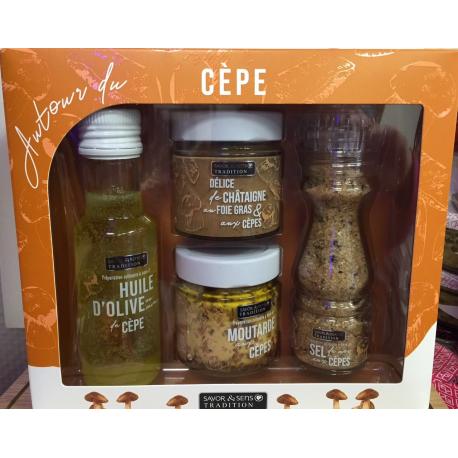 Coffret autour du Cèpe