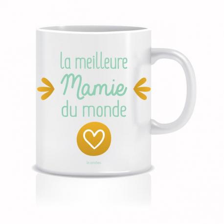 Mug La Meilleure Mamie du Monde - Fabrication Française Mug La Meilleure Mamie du Monde - Fabrication Française