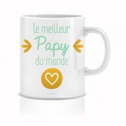 Mug Le Meilleur Papy du Monde  - Fabrication Française