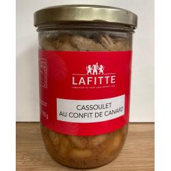 Cassoulet au Confit de Canard 760g pour  2 pers. - Maison Lafitte