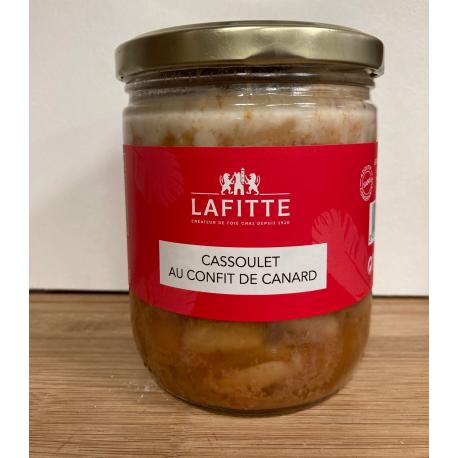 Cassoulet au Confit de Canard 460g pour  1 pers. - Maison Lafitte