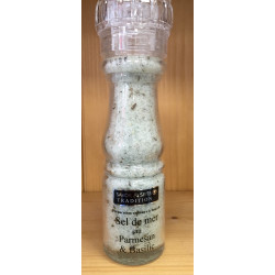 Moulin à Sel Parmesan Basilic Savor et Sens 145g