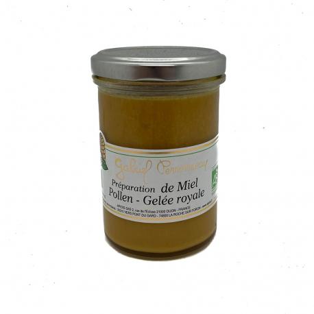 Péparation de Miel-Pollen-Gelée Royale 250g GABRIEL PERRONNEAU Péparation de Miel-Pollen-Gelée Royale 250g GABRIEL PERRONNEAU