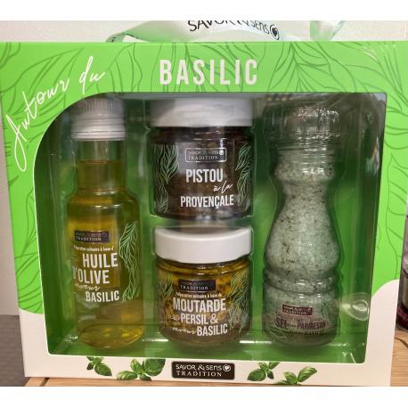 Coffret autour du Basilic - Savor & Sens Coffret autour du Basilic - Savor & Sens