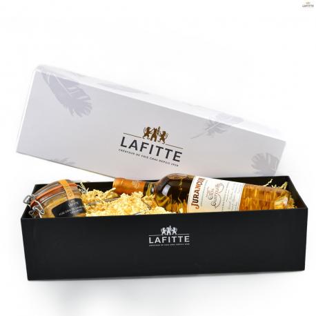 Coffret Tête à Tête  Foie gras entier de canard et demi Jurançon