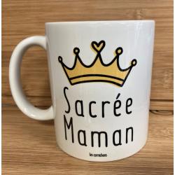 Mug Sacrée Maman  - Fabrication Française