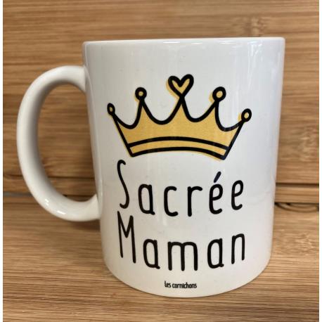 Mug Sacrée Maman - Fabrication Française Mug Sacrée Maman - Fabrication Française