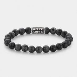 REBEL AND ROSE Bracelet Grey Seduction Vintage.