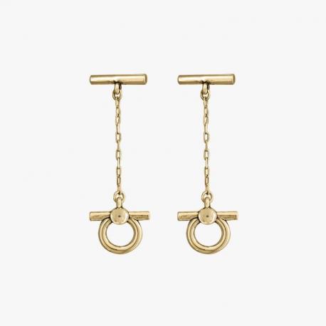 CXC Boucles d'oreilles Eucalyptus.