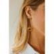 CXC Boucles d'oreilles Eucalyptus.