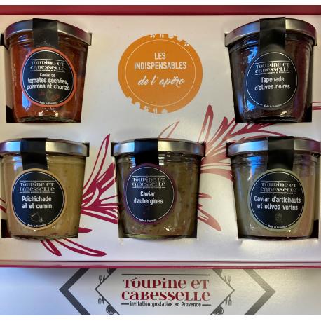 Coffret les Indispensables de l'Apéro - Toupine et Cabeselle