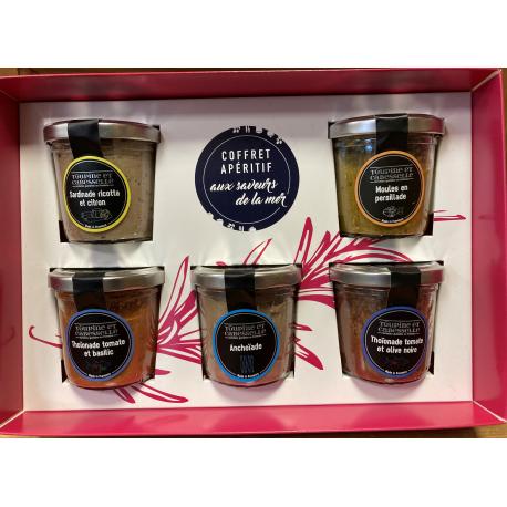 Coffret Apéritif aux Saveurs de la Mer - Toupine et Cabeselle Coffret Apéritif aux Saveurs de la Mer - Toupine et Cabeselle