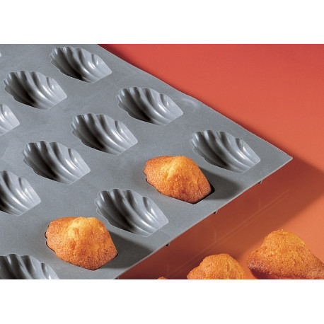 Moule à Mini-Madeleines - De Buyer en silicone - Fabrication Française