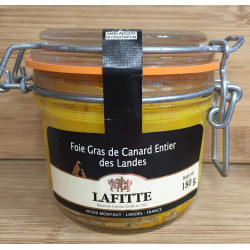 Foie gras Entier de Canard Français - 180g - Maison Lafitte