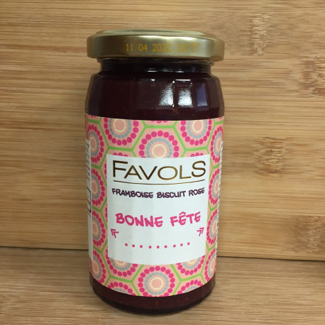 Confiture FAVOLS - Bonne Fête - 260g - Favols Confiture FAVOLS - Bonne Fête - 260g - Favols