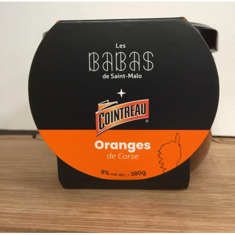 Babas au Cointreau et aux Oranges de Corse  - 380g