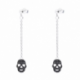 DORIANE Boucles d’oreilles Tête de Mort.