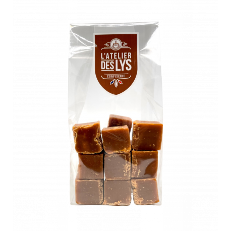 Caramel fondant au beurre salé aux brisures de speculoos - 170g - l'Atelier des Lys Caramel fondant au beurre salé aux brisures de speculoos - 170g - l'Atelier des Lys