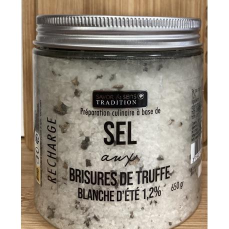 Recharge de Sel à la truffe Savor et Sens 600g Recharge de Sel à la truffe Savor et Sens 600g
