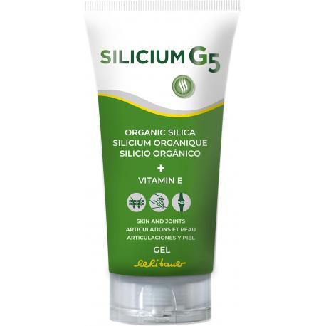 Gel Silicium G5 50 ml - Stimule le collagène pour articulations et peau - Silicium Organique Gel Silicium G5 50 ml - Stimule le collagène pour articulations et peau - Silicium Organique