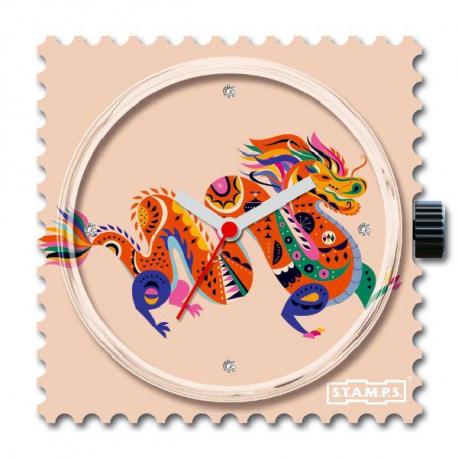 Cadran de montre STAMPS Diamond Dragon.