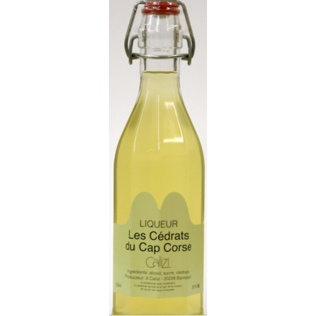 Liqueur de cédrats du Cap Corse 50cl Liqueur de cédrats du Cap Corse 50cl