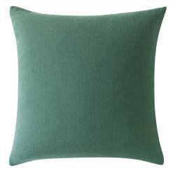 Taie d'Oreiller 65/65 Double Gaze de Coton CELADON